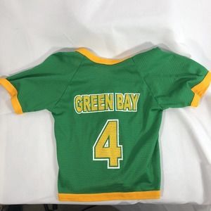 Vintage Kids Greenbay XL Jersey #4 Childrens Long Sleeve USA Made Football Tee